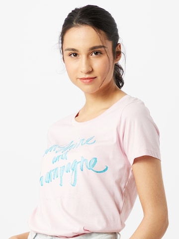 T-shirt EINSTEIN & NEWTON en rose : devant