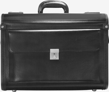 Dermata Pilot Case in Black: front