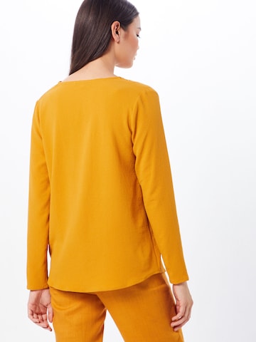 ABOUT YOU Bluse 'Inken' in Gelb: Rückseite