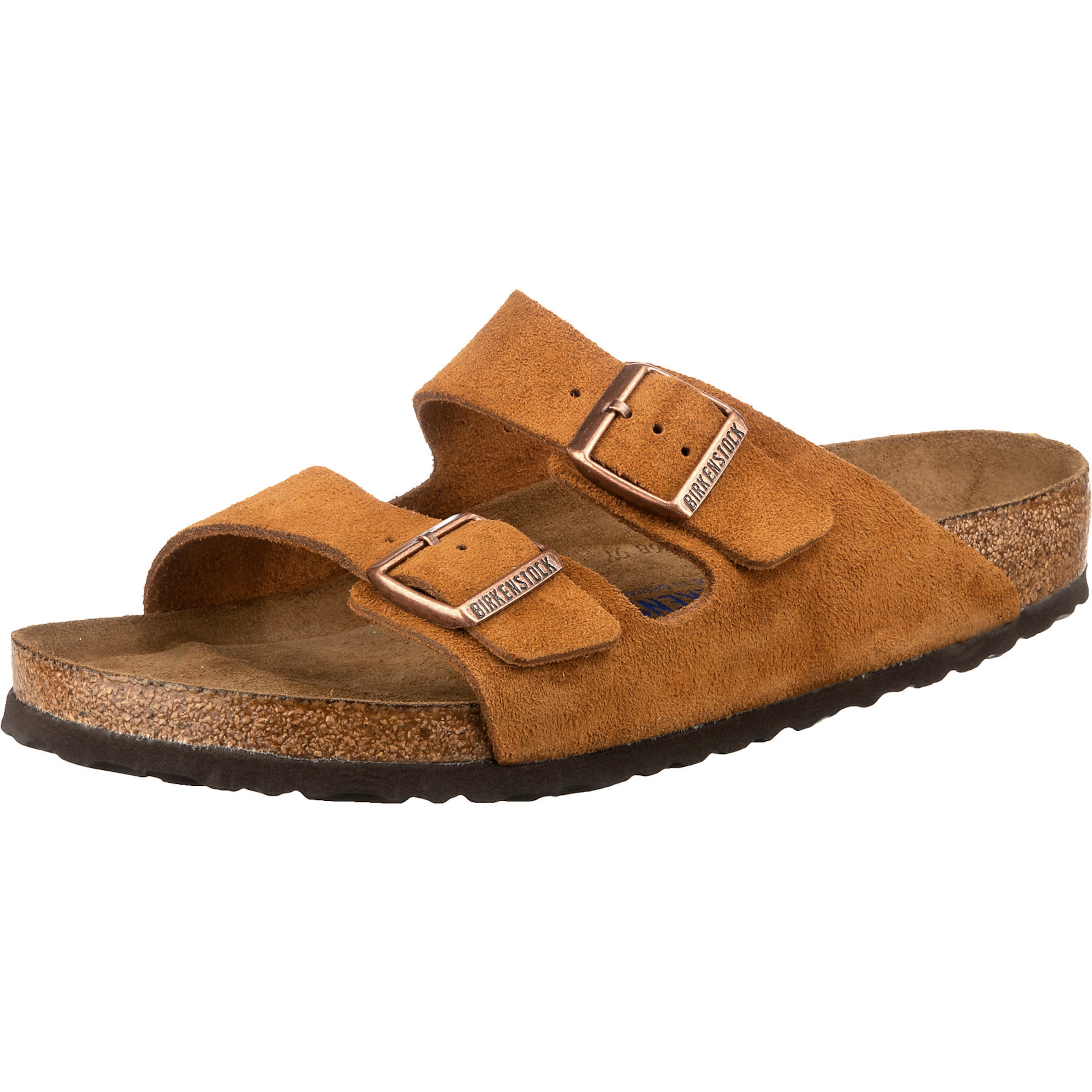 Sandales 'Arizona' BIRKENSTOCK en marron : devant