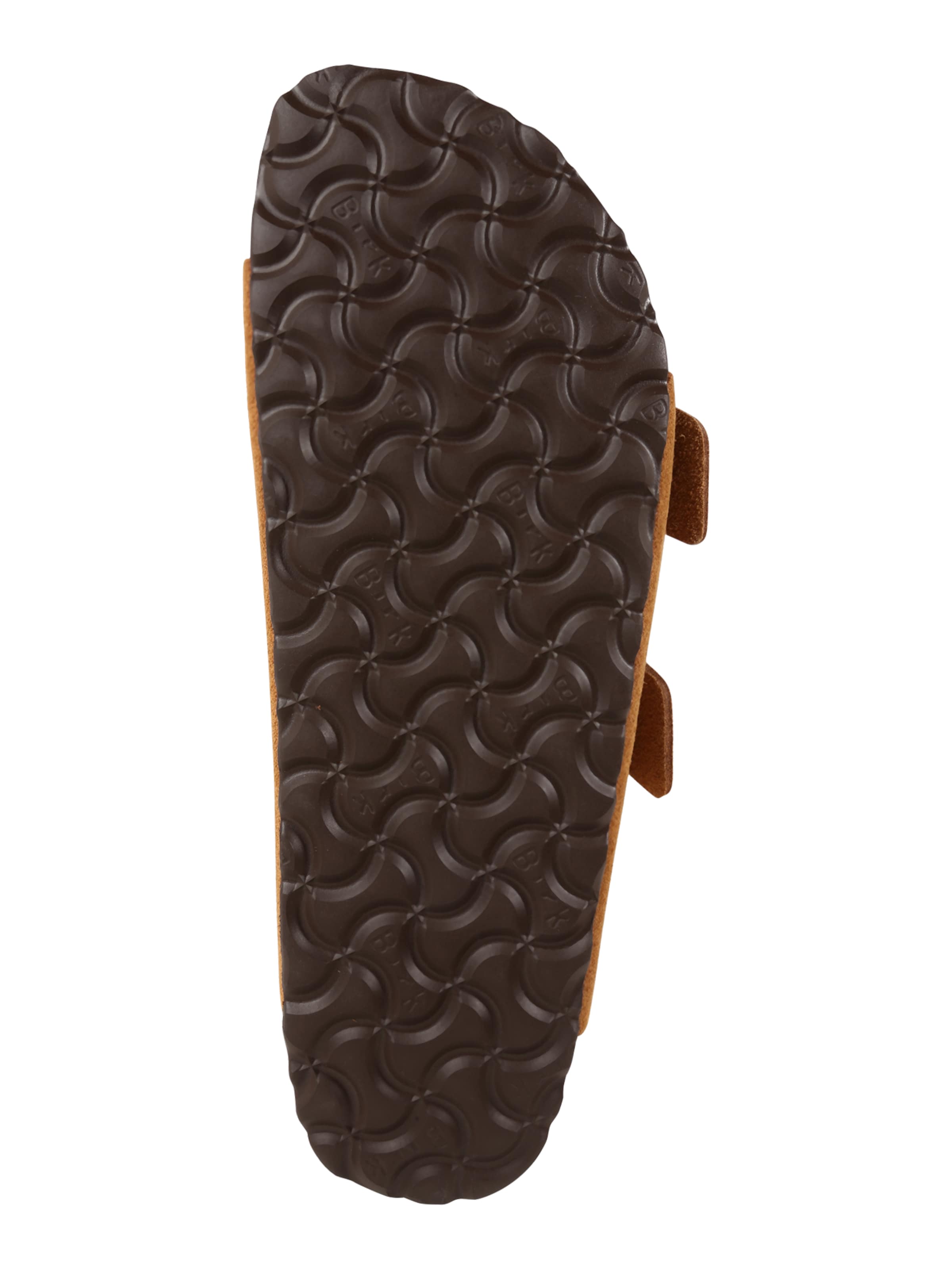 BIRKENSTOCK Pantofle 'Arizona' – hnědá: spodní strana