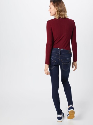 Herrlicher Skinny Jeansy 'Pitch' w kolorze niebieski: tył