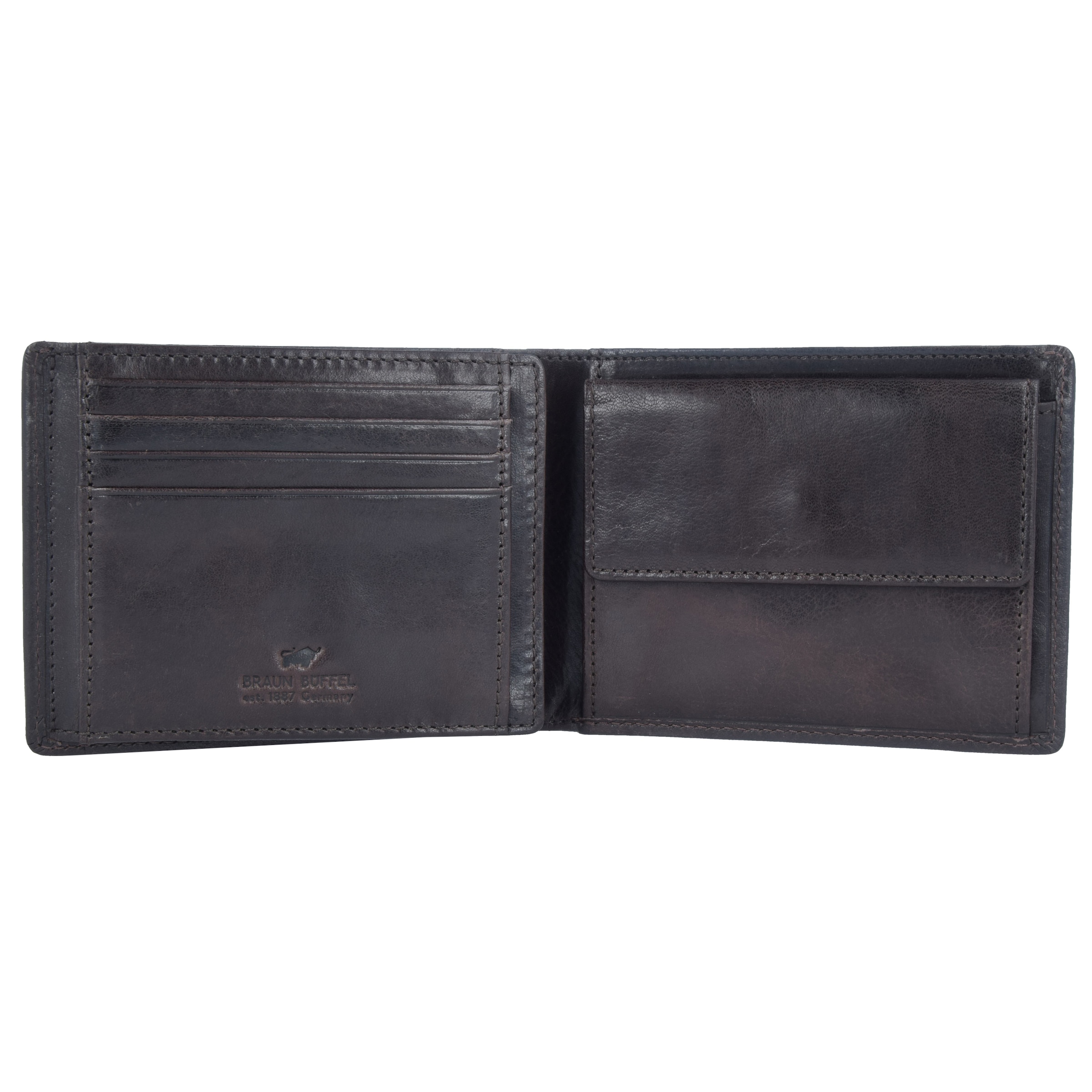 Braun Büffel Wallet 'Arezzo' in Brown