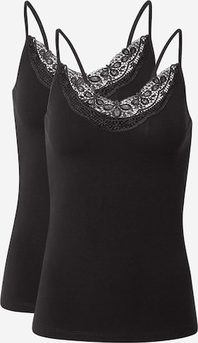 VERO MODA Top 'Inge' in Zwart: voorkant