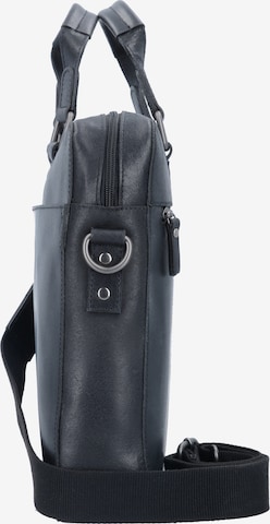 LEONHARD HEYDEN Document Bag 'Dakota' in Black