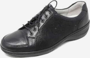 WALDLÄUFER Lace-Up Shoes in Black: front