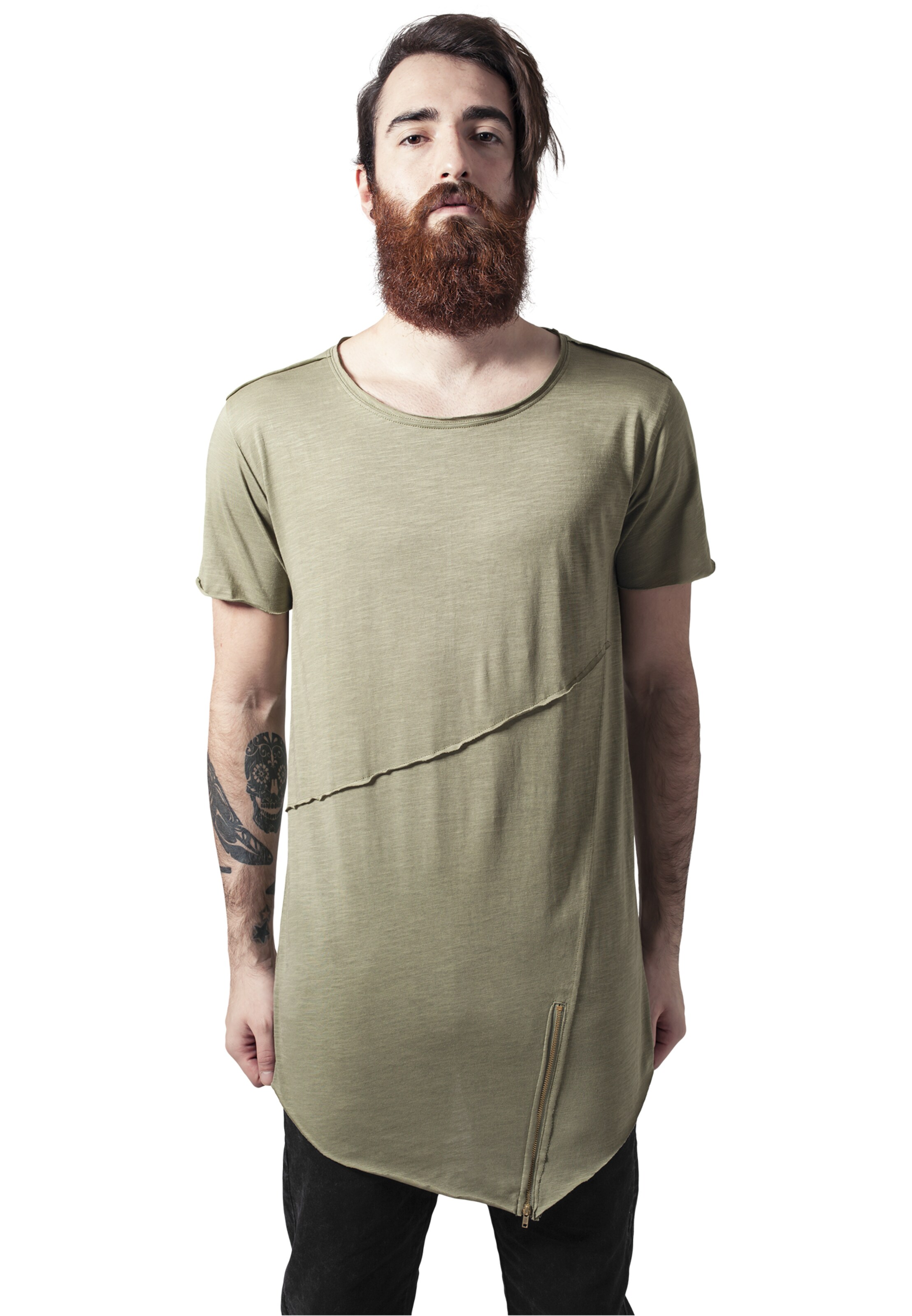 Urban Classics Shirt in Green: front