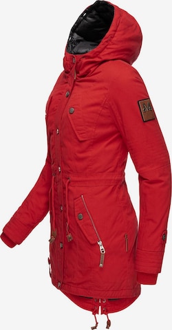 MARIKOO Winterparka 'La Viva' in Rood