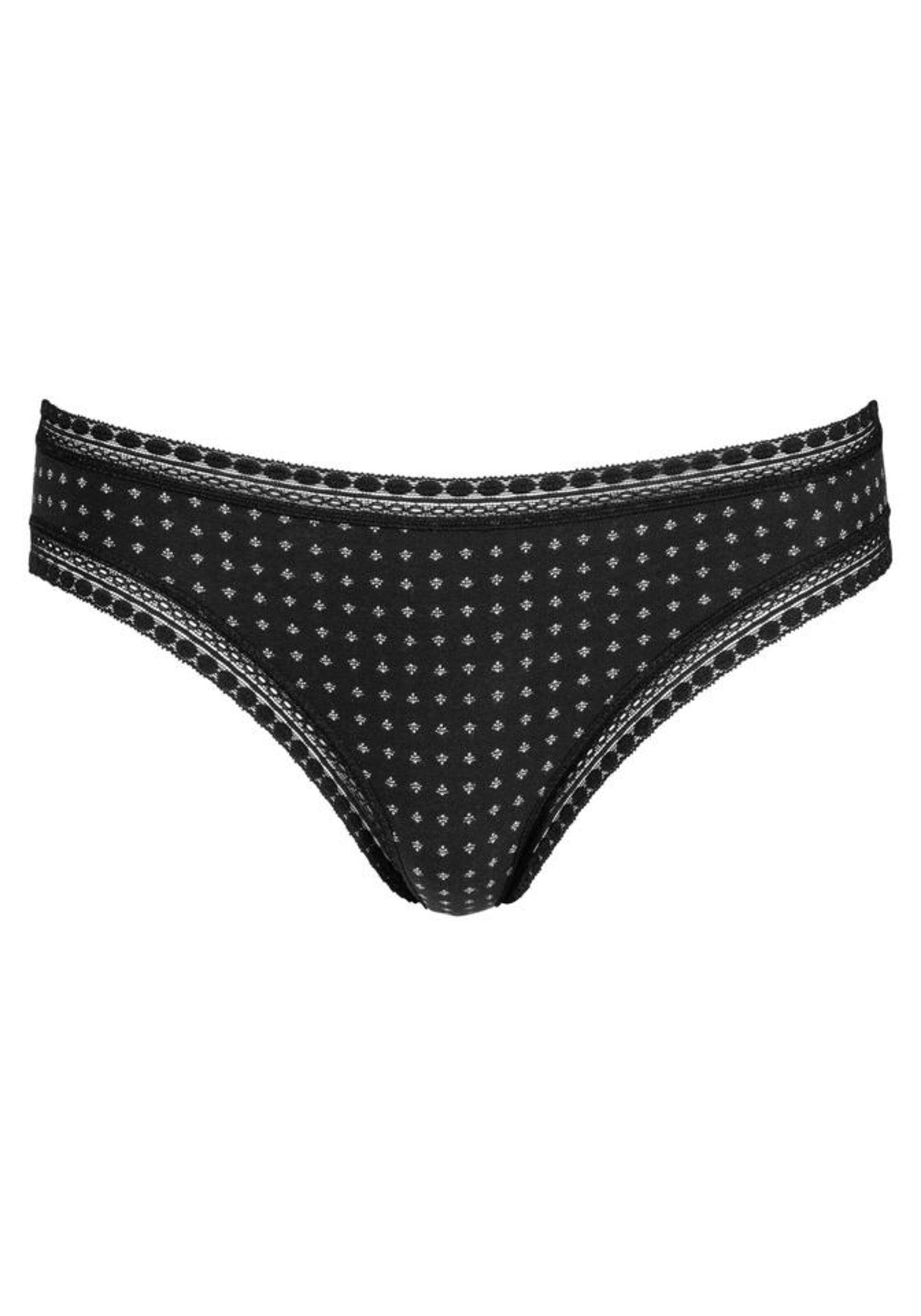 LASCANA Трусы-слипы в Черный
