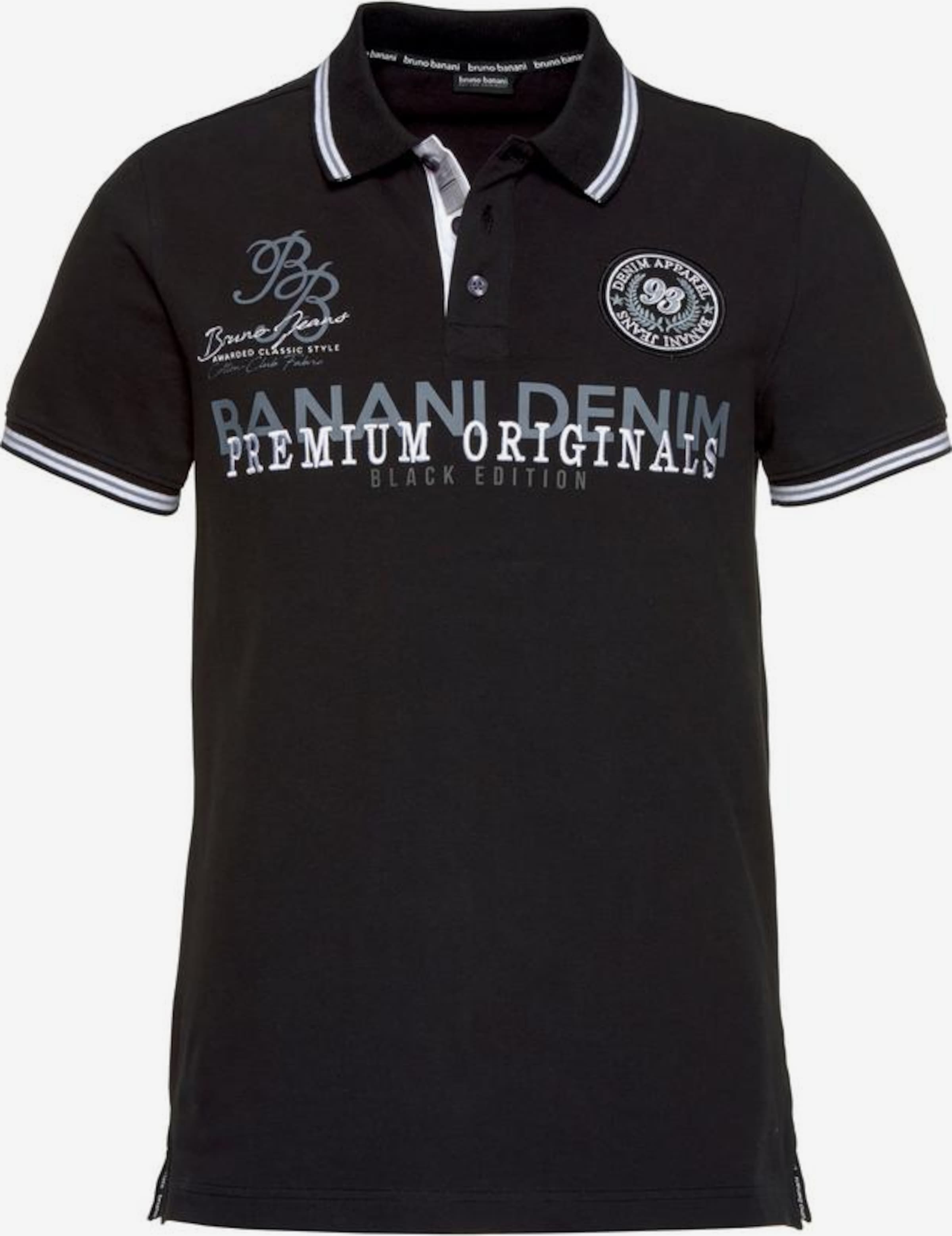 BRUNO BANANI Shirt in Black | ABOUT YOU
