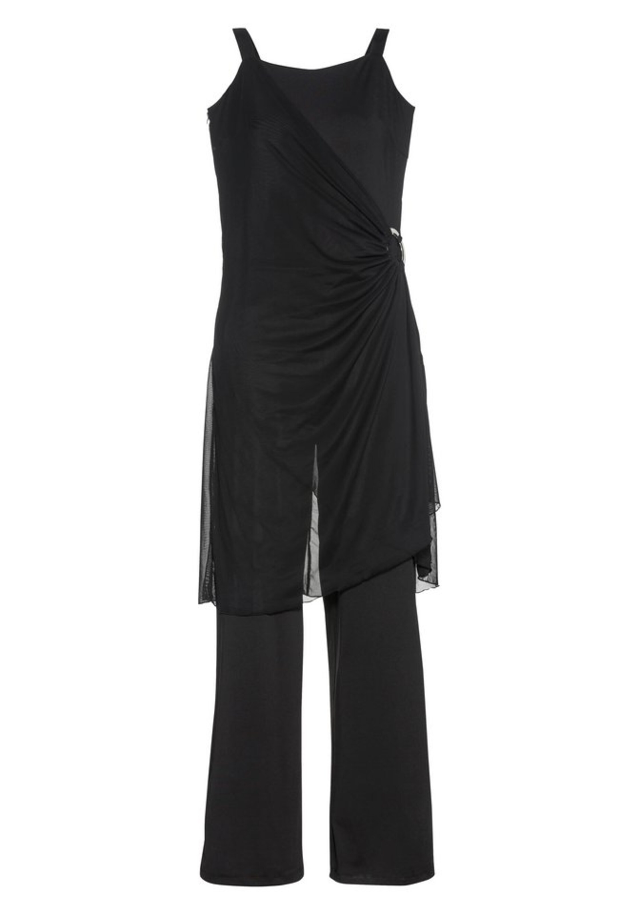 SHEEGO - Jumpsuit in schwarz