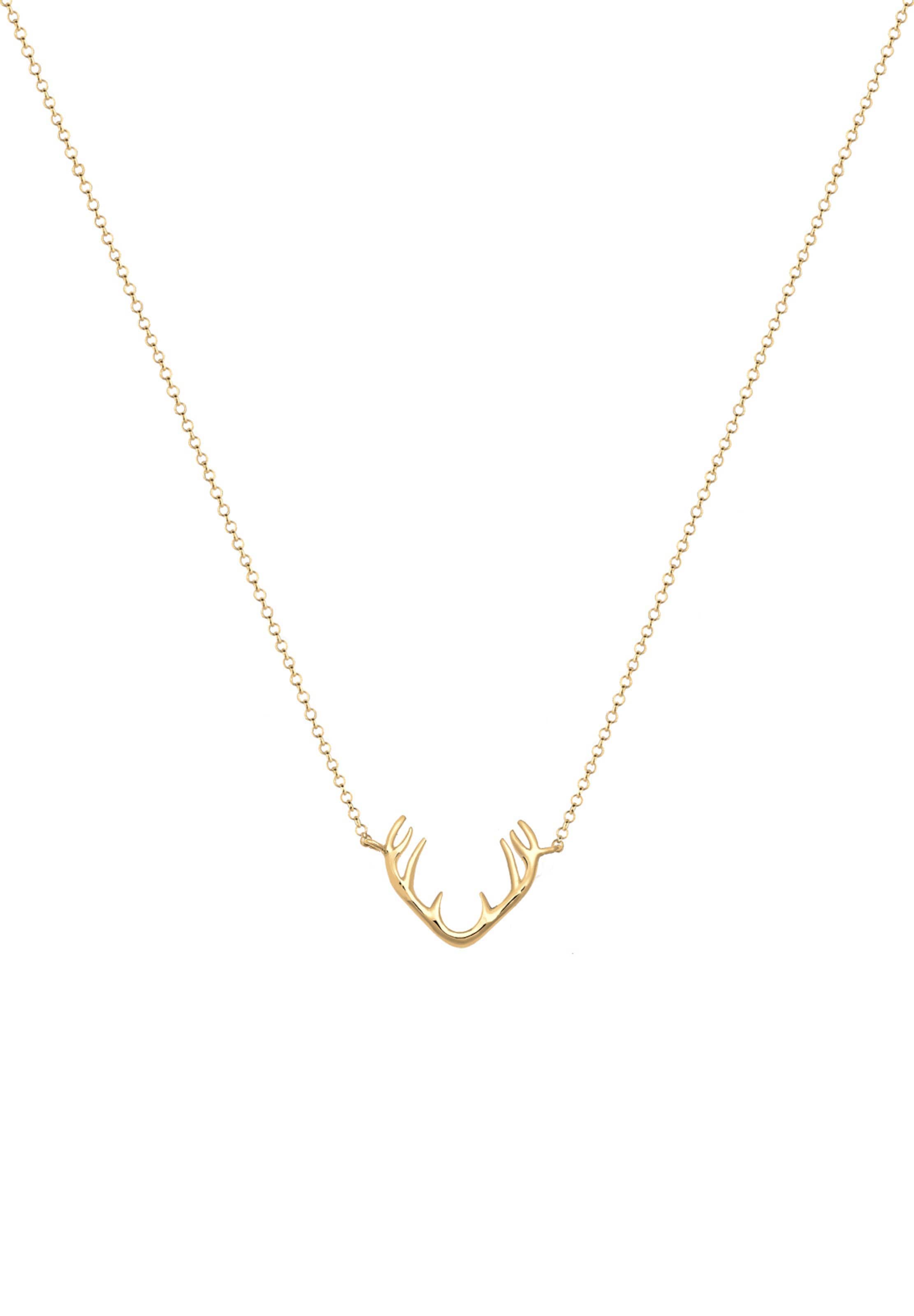ELLI Necklace in Gold: front