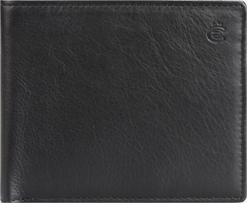 Esquire Wallet 'Eco' in Black: front