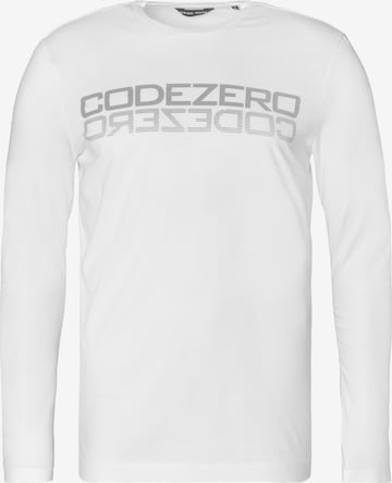 CODE-ZERO Shirt in White: front