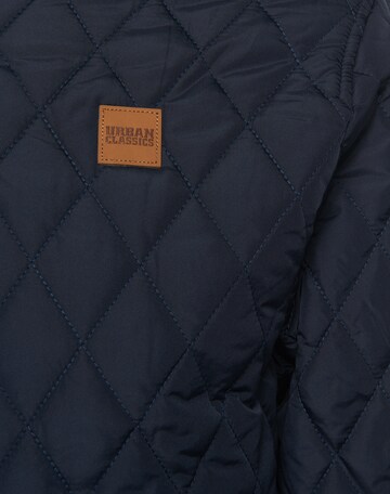 Urban Classics Between-season jacket 'Diamond Quilt' in Blue