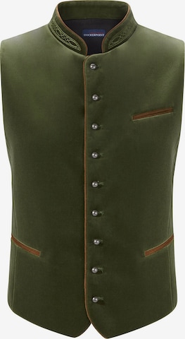 STOCKERPOINT Traditional Vest 'Ricardo' in Green: front