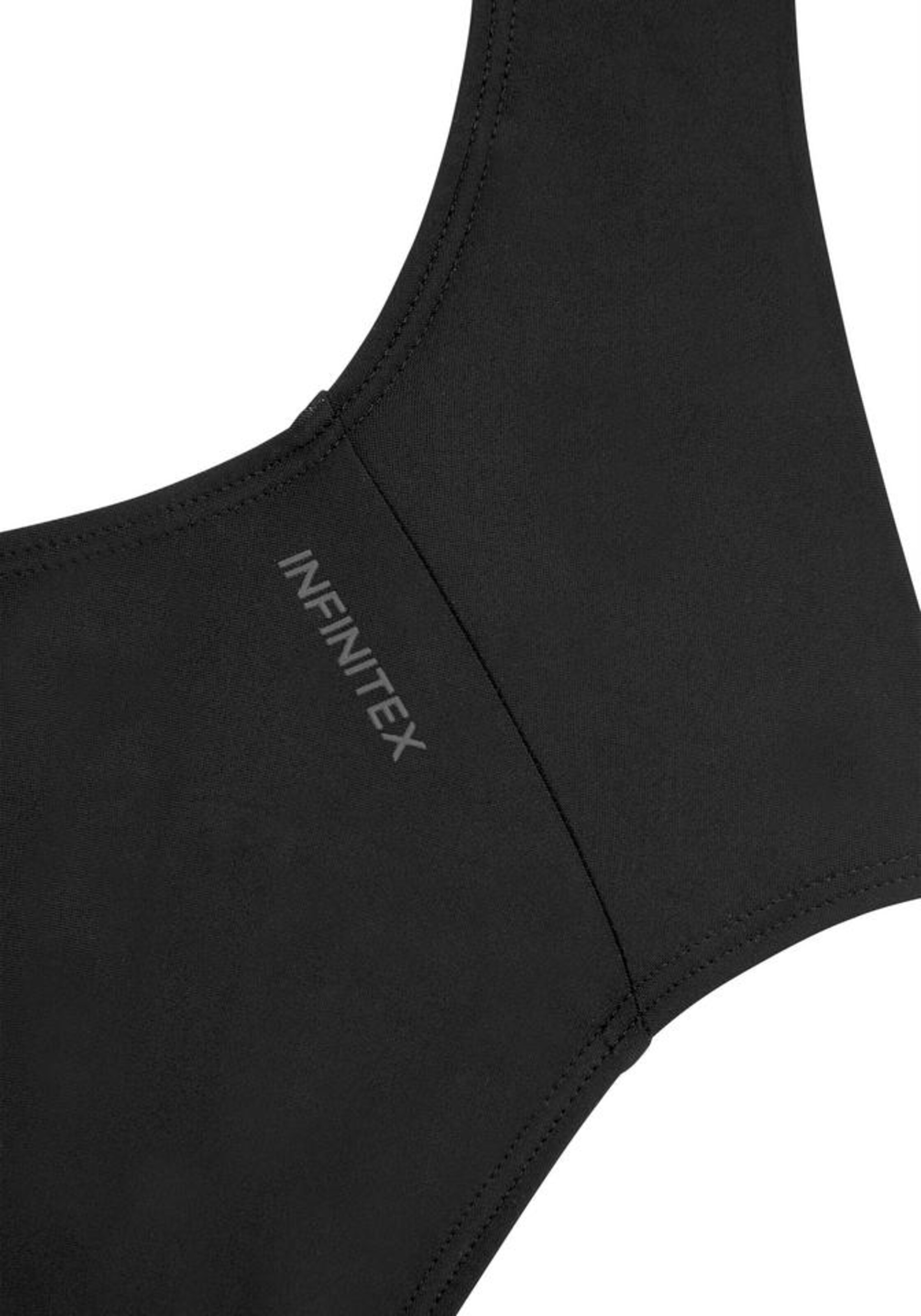 ADIDAS PERFORMANCE Bustier Badeanzug in Schwarz