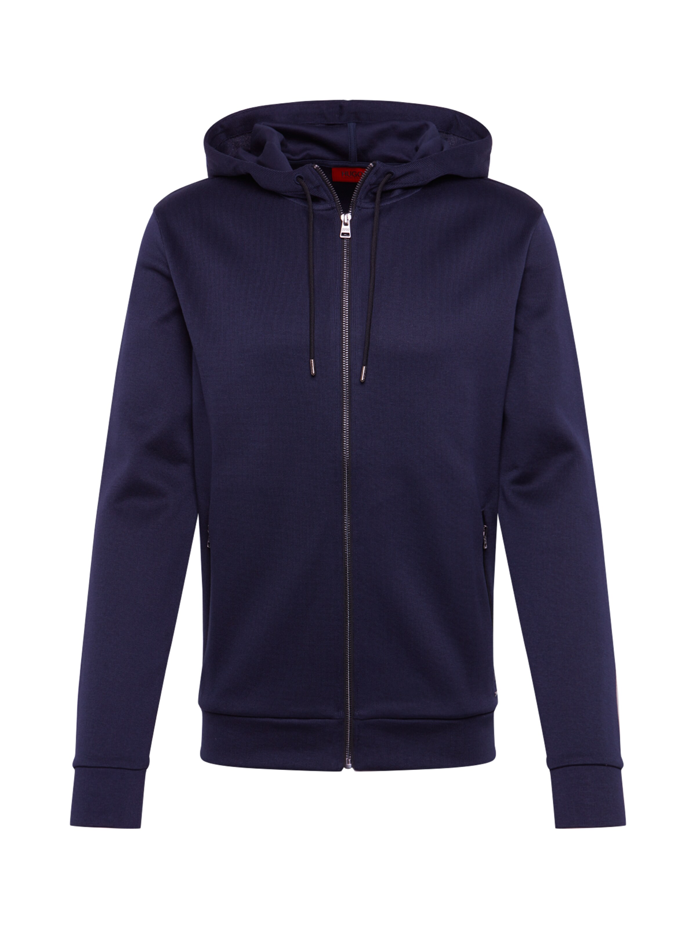 HUGO - Sweatvest 'Doshan' in de kleur Donkerblauw