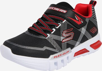 SKECHERS - Sapatilhas 'Flex Glow' em preto: frente