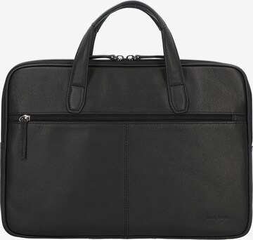 D&N Document Bag 'Business Line' in Black: front