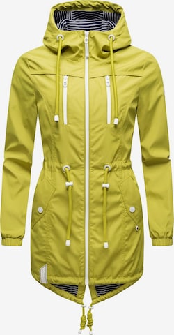 NAVAHOO Raincoat 'Mein Nachtsternchen' in Green