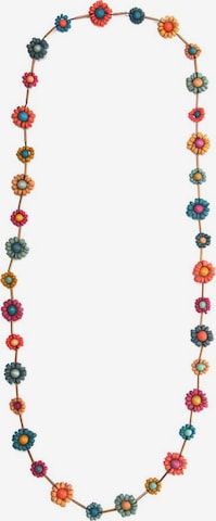 COLLEZIONE ALESSANDRO Necklace 'Blümchen, C2619A - F29' in Mixed colors: front