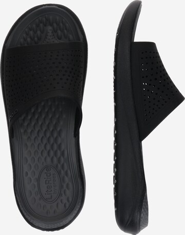 Crocs Pantolette 'Lite Ride' in Schwarz