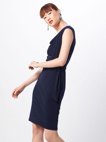 Vera Mont Sheath Dress in Blue: front