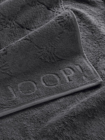 JOOP! Shower Towel 'Uni Cornflower' in Grey