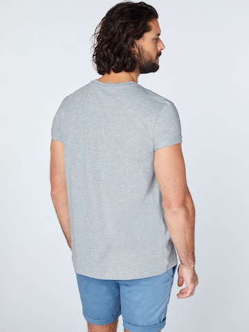 Coupe regular T-Shirt fonctionnel CHIEMSEE en gris