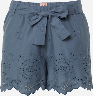 ONLY Regular Shorts 'Shery Anglais' in Blau: predná strana
