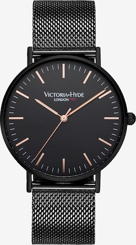 Victoria Hyde Analog Watch in Black: front