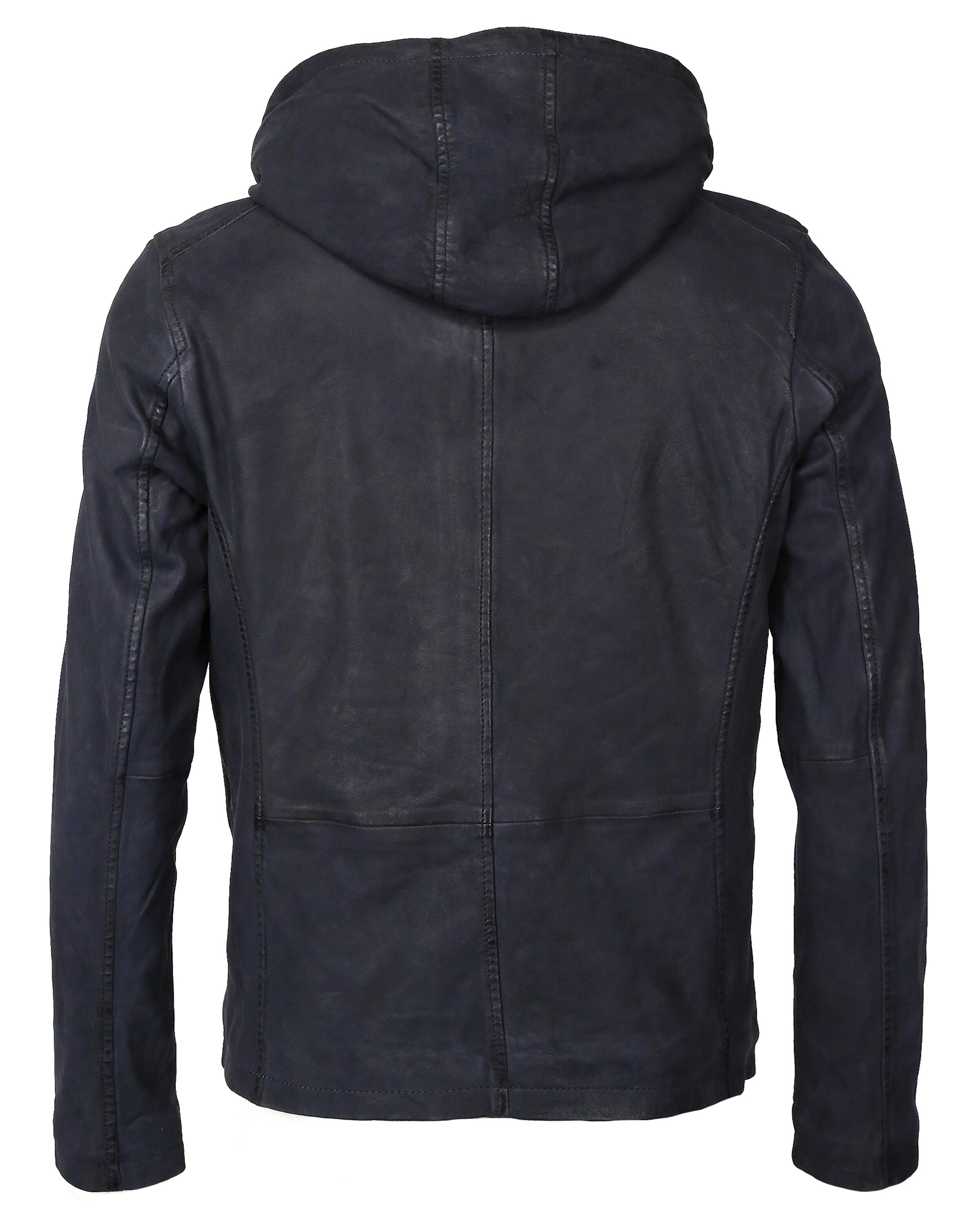 Maze Lederjacke 'Baton ' in Blau