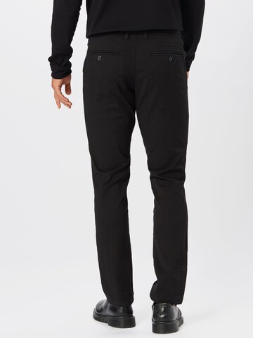 SELECTED HOMME Slimfit Chino hlače 'Miles Flex' | črna barva