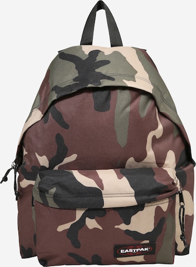 EASTPAK Rucksack 'Padded Pakr' in khaki / oliv / mischfarben, Produktansicht