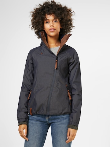 naketano Between-Season Jacket in Blue: front