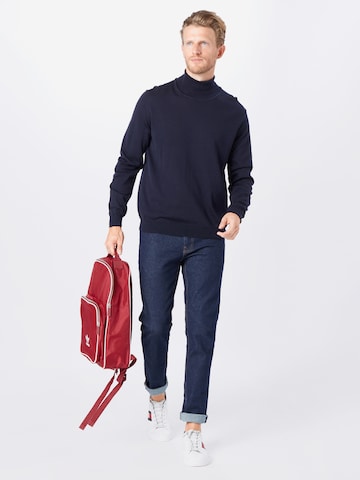 OLYMP Regular fit Sweater in Blue