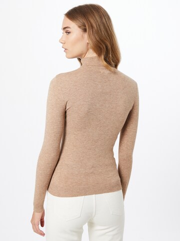 OBJECT Sweter 'Thess' w kolorze brązowy