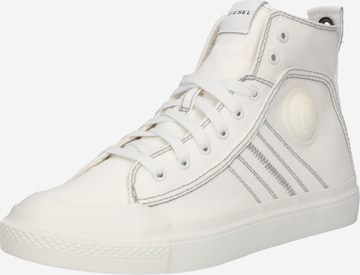 DIESEL Sneakers hoog 'Astico' in Wit: voorkant