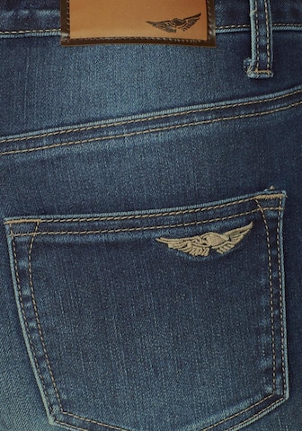 ARIZONA Bootcut-Jeans »Bootcut« in Blau