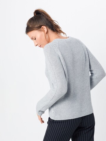 QS Pullover in Grau: zadná strana