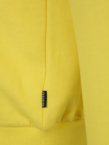 CHIEMSEE Αθλητική μπλούζα φούτερ σε κίτρινο