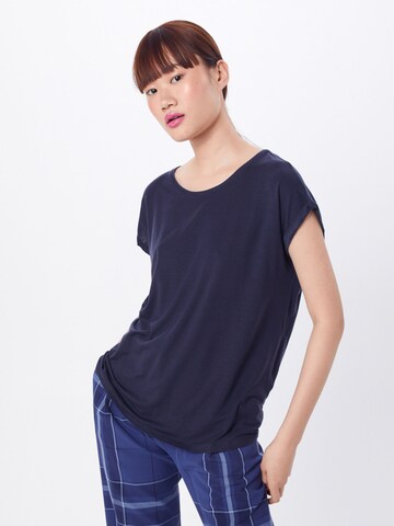 VERO MODA T-Shirt 'Ava' in Blau: predná strana