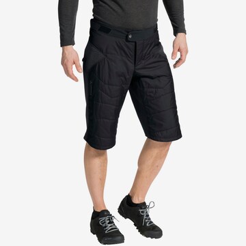 VAUDE Regular Workout Pants in Black: front