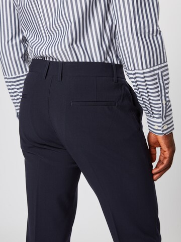 Coupe slim Pantalon 'Club' Lindbergh en bleu