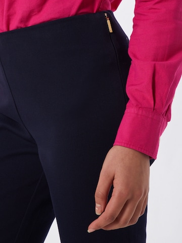 Lauren Ralph Lauren Slimfit Hose 'KESLINA' in Blau