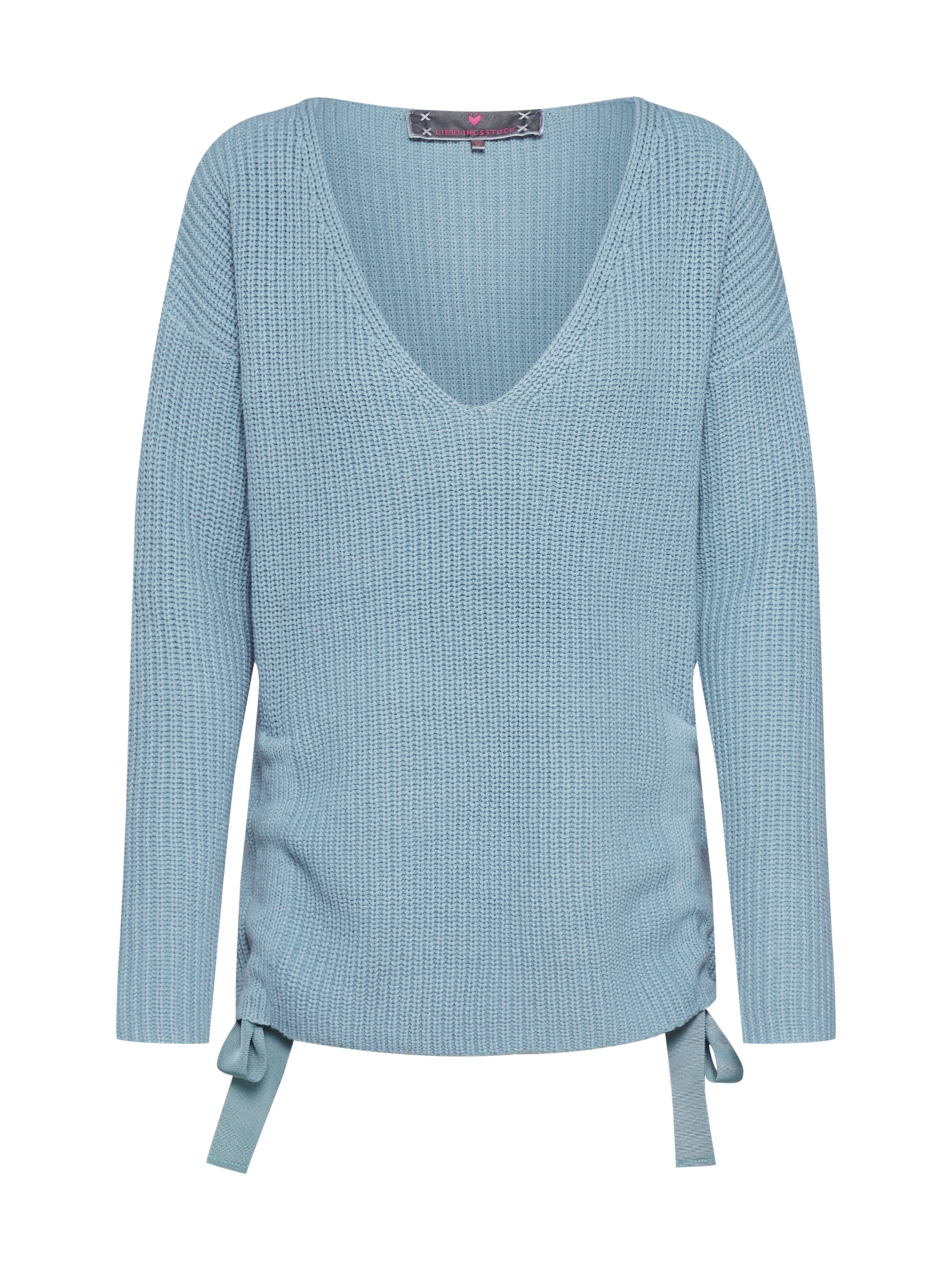 LIEBLINGSSTÜCK - Trui 'HoneyK' in de kleur Lichtblauw