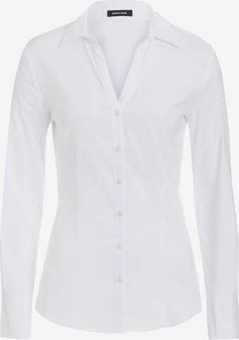 MORE & MORE Blouse in White