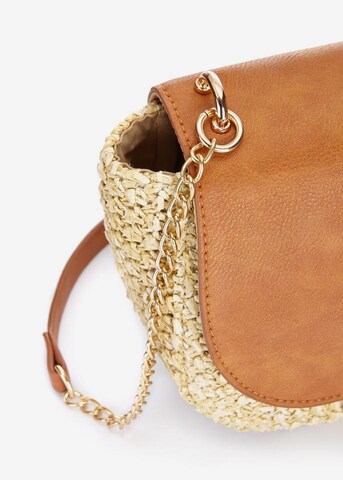 Borsa a tracolla di LASCANA in beige