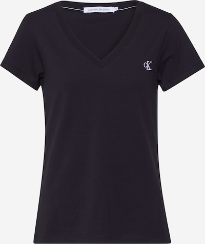 Calvin Klein Jeans Тениска в черно / бяло, Преглед на продукта